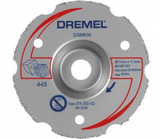 DREMEL SM20 Multipurpose Carbide Flush Cutting Wheel (DSM600) £18.99